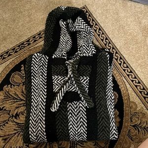 Green, Black, and White “Drug Rug” Sweatshirt